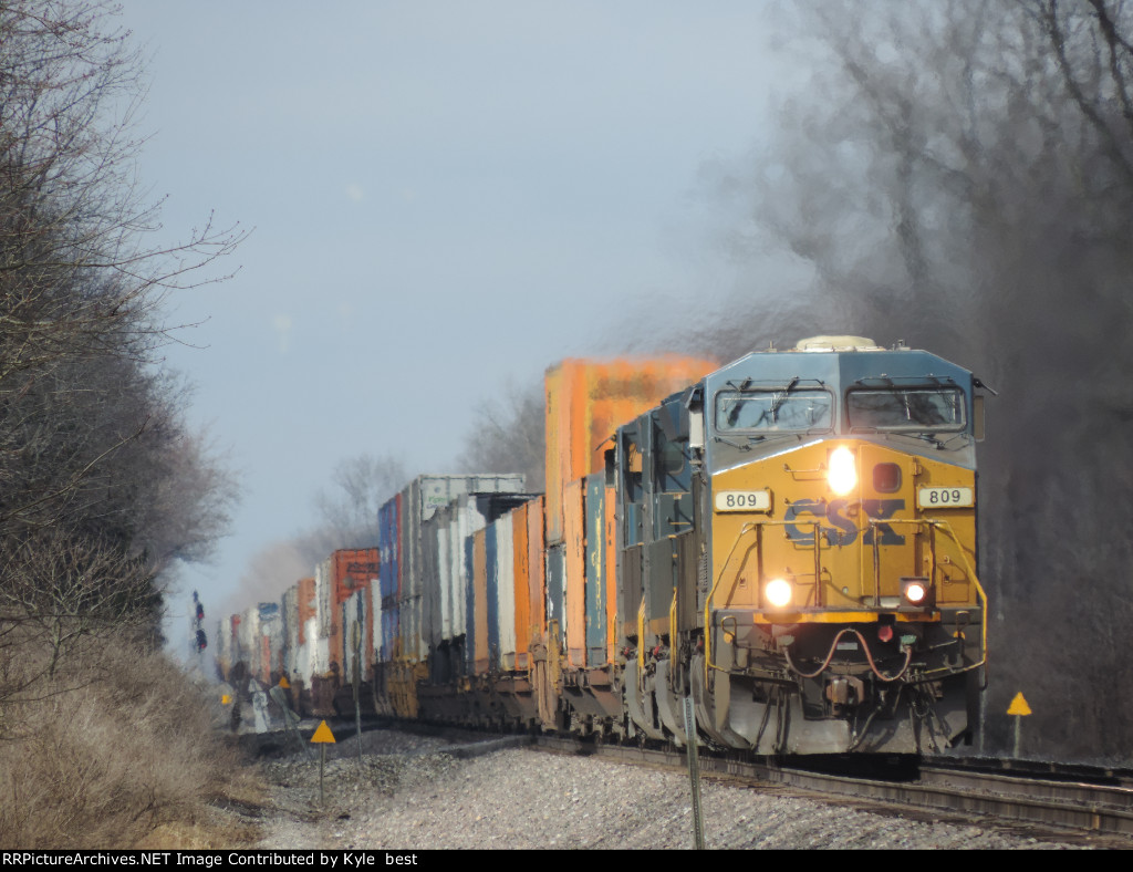 CSX 809 on I020